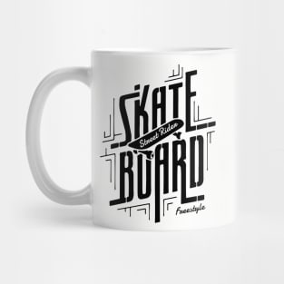 Skate Board freestyle Mug